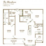 Cypress Lake at Stonebriar Apartment Floor Plan