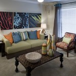 Camden Panther Creek Apqartment Living Room