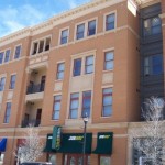 The Residences at Frisco Square Plaza & Boulevard Apartment Main View