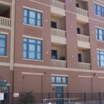 The Residences at Frisco Square Plaza & Boulevard Apartment Main View